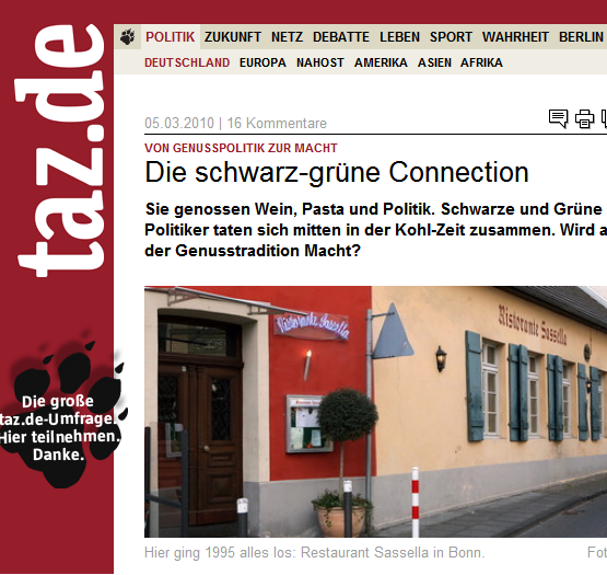 Ausriss-taz-Website zu Schwarz-Grün-Pizza-Connection