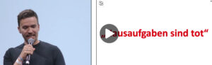 Ausriss verlinktes YouTube-Video