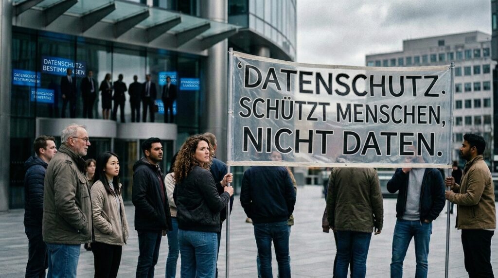 KI-generiertes Foto zum Thema Datenschutz