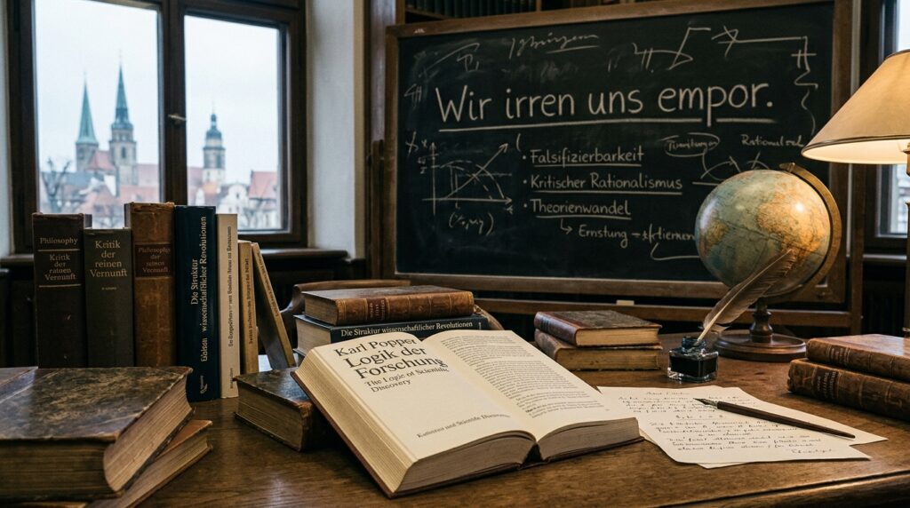Wir irren uns empor